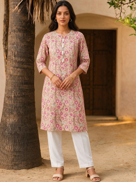 Rangita Women Floral Printed Floral Kurta