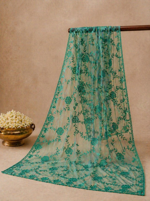 STUTI FASHION Embroidered Dupatta with Thread Work - Image 4