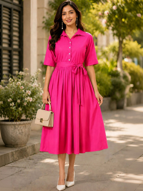 Oxinexx Chiffon A-Line Dress