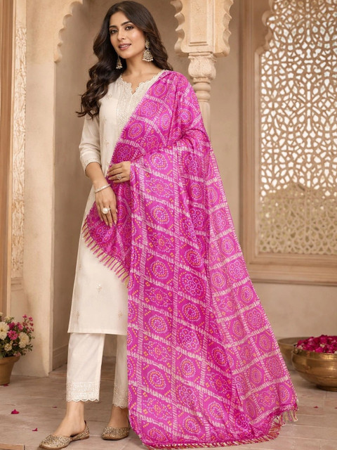 STUTI FASHION Printed Bandhani Dupatta