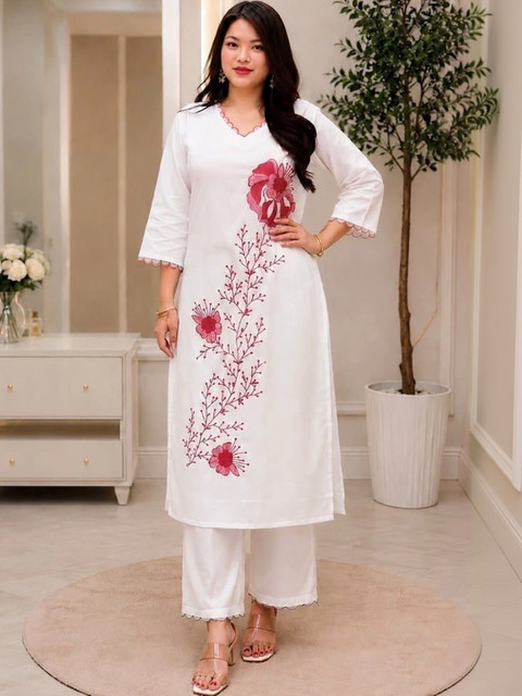 Komurr Embroidered Tunic with Trousers