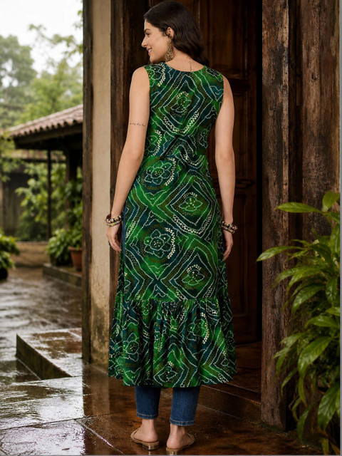 KALINI Women Bandhani Kurta - Image 4