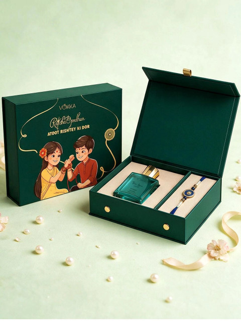Raksha Bandhan Wishes 2026 Date, Shubh Muhurat &Amp; Top 10 Wishes, Quotes In Hindi &Amp; English 3 Vokka Thai Aqua Perfume 50Ml &Amp; Rakhi For Brother Raksha Bandhan Gift Set