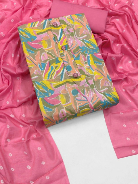 FashionsEye Printed Unstitched Dress Material