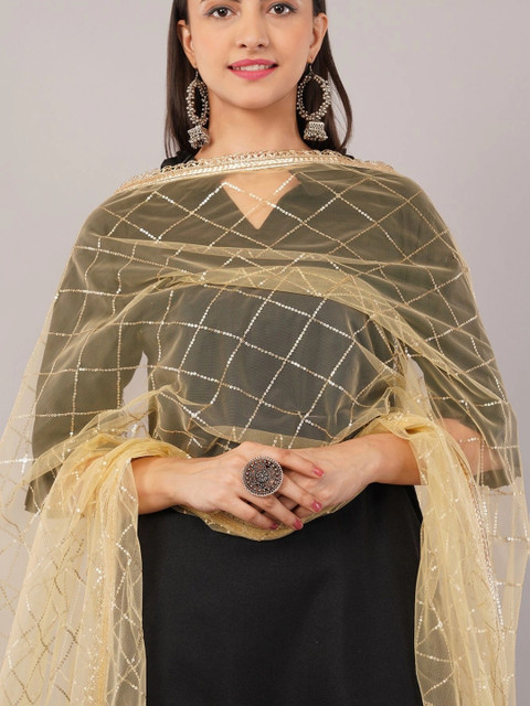 IVAARA Dupatta with Zari - Image 6