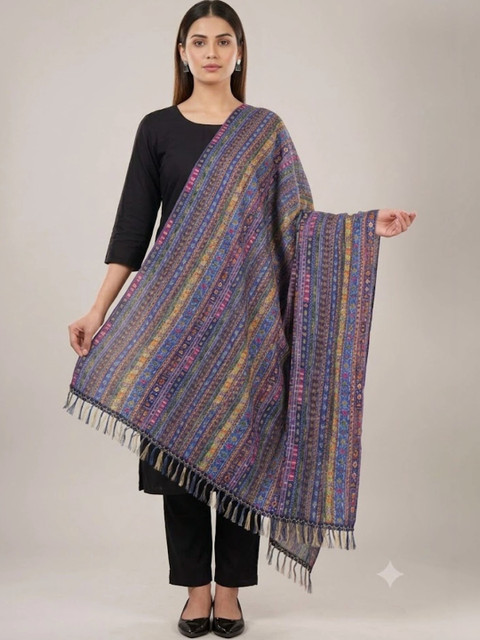 IVAARA Ethnic Motifs Woven Design Dupatta