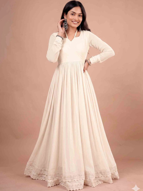 Soldlook Women Empire Kurta with Palazzos & With Dupatta - Image 3