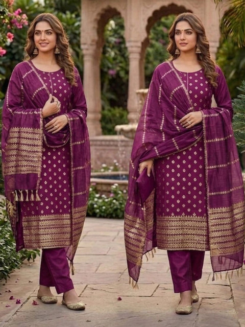 F 13 STUDIO Unstitched Dress Material