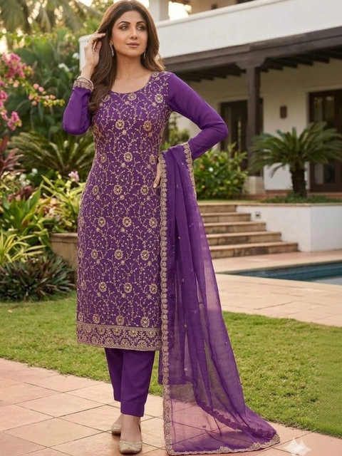 F 13 STUDIO Unstitched Dress Material