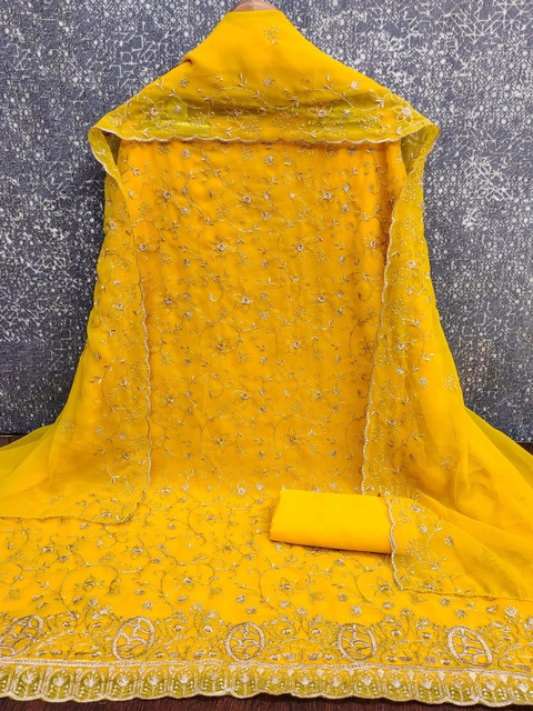 F 13 STUDIO Unstitched Dress Material - Image 4