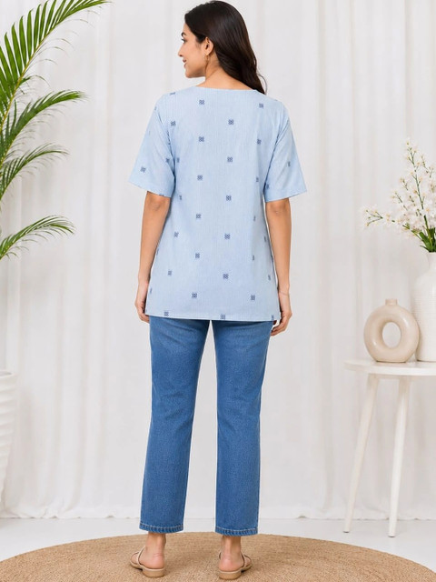 SHIFZ Women Ethnic Motifs Printed Kurta - Image 3