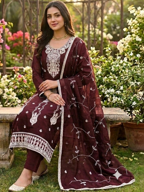 F 13 STUDIO Unstitched Dress Material