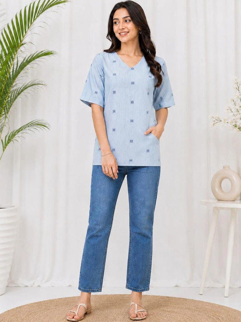 SHIFZ Women Ethnic Motifs Printed Kurta