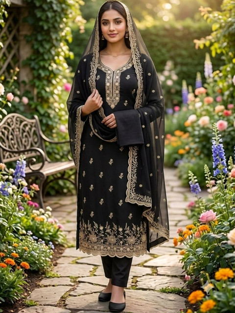 F 13 STUDIO Unstitched Dress Material