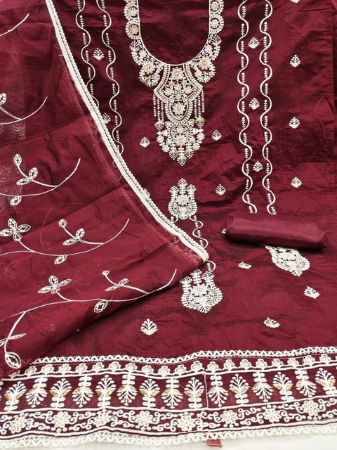F 13 STUDIO Unstitched Dress Material - Image 6