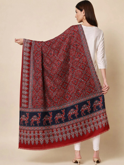 SONARIKA CREATION Ethnic Motifs Printed Block Print Dupatta - Image 5
