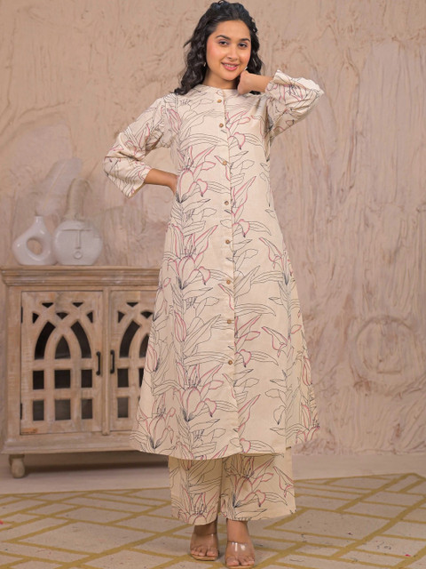 SAANWRI Women Floral Printed Floral Kurta