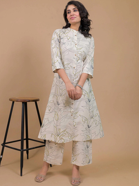 SAANWRI Women Floral Printed Floral Kurta