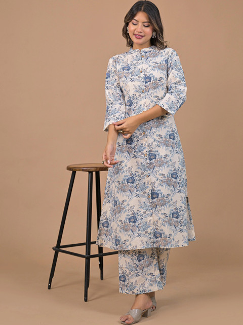 SAANWRI Women Floral Printed Floral Kurta