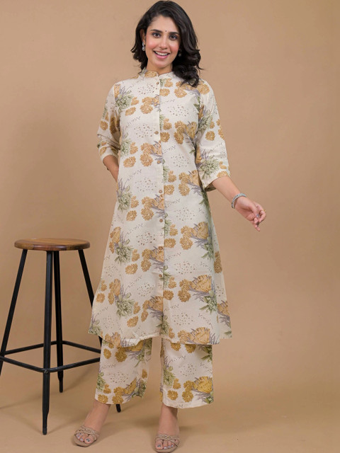 SAANWRI Women Floral Printed Floral Kurta