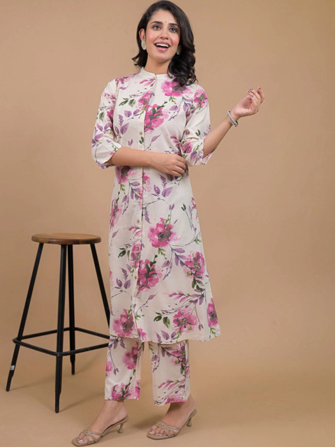 SAANWRI Women Floral Printed Floral Kurta