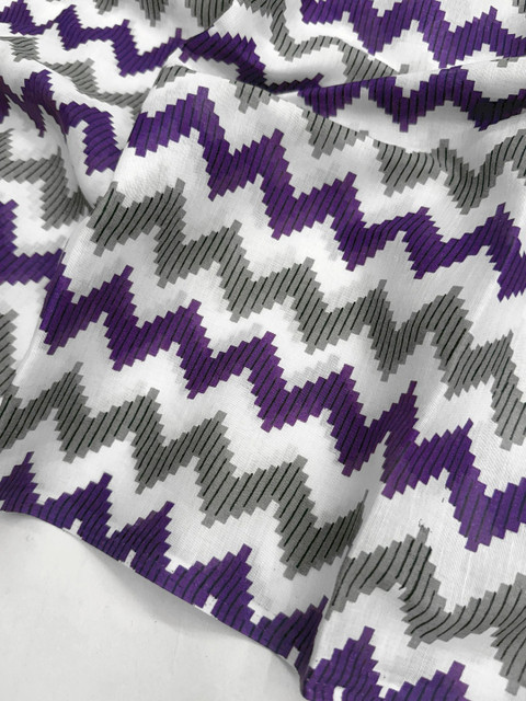 CLEMIRA Printed Pure Cotton Unstitched Dress Material - Image 4