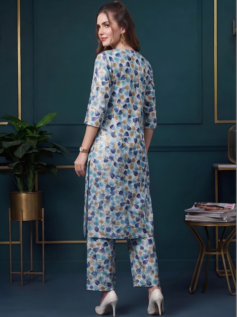Nayo Printed Tunic with Trousers - Image 3