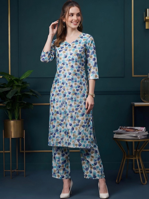 Nayo Printed Tunic with Trousers - Image 6