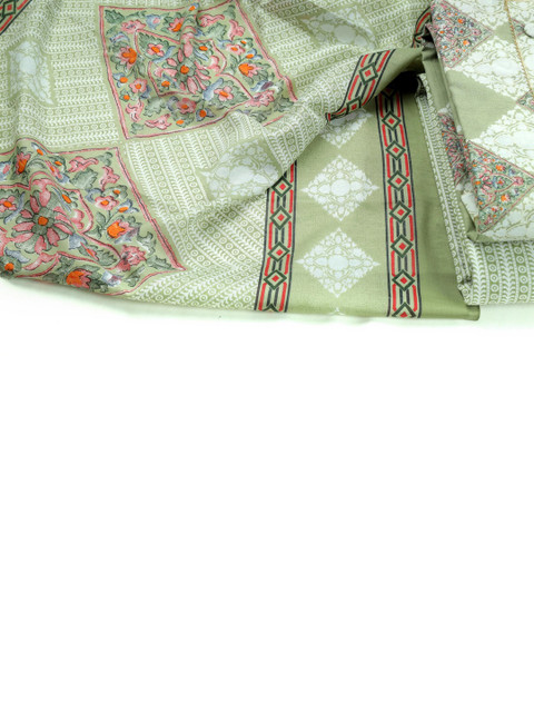 CLEMIRA Printed Pure Cotton Unstitched Dress Material - Image 2