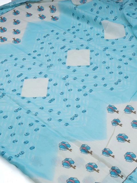 CLEMIRA Printed Pure Cotton Unstitched Dress Material - Image 3