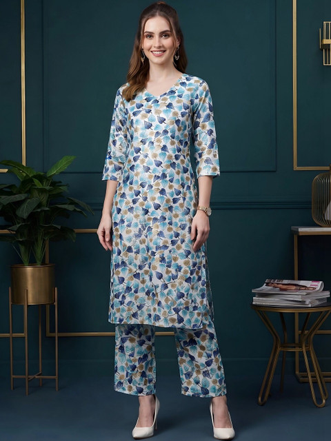 Nayo Printed Tunic with Trousers - Image 2