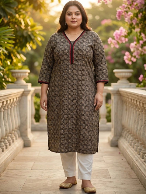 Sztori Women Floral Printed Kurta