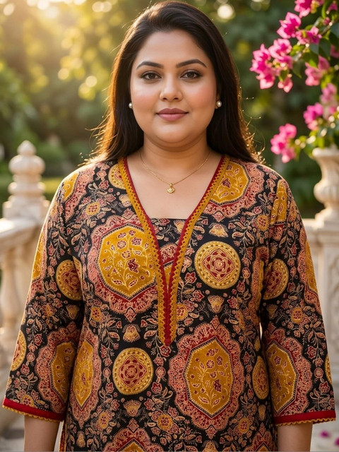Sztori Women Ethnic Motifs Printed Indie Prints Kurta
