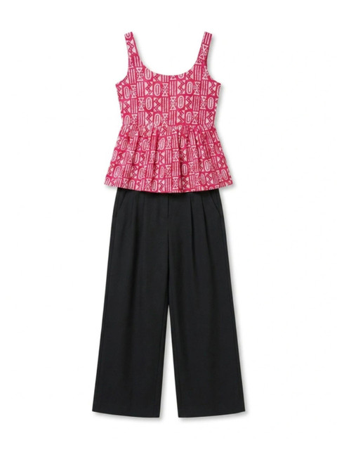 Moda Rapido Women Bohemian Cotton Printed Top with Trousers - Image 7