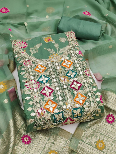 TAVAS Unstitched Dress Material - Image 2