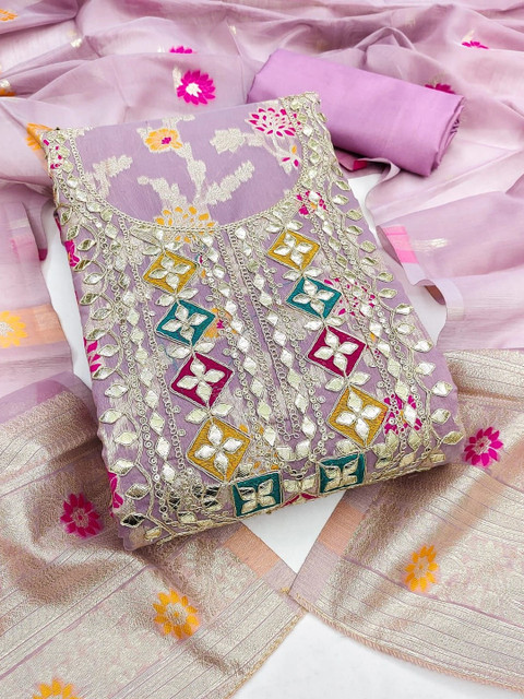 TAVAS Unstitched Dress Material - Image 2