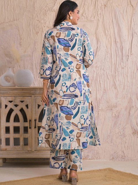 SAANWRI Women Printed Kurta - Image 4