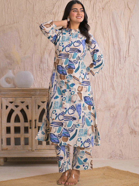 SAANWRI Women Printed Kurta