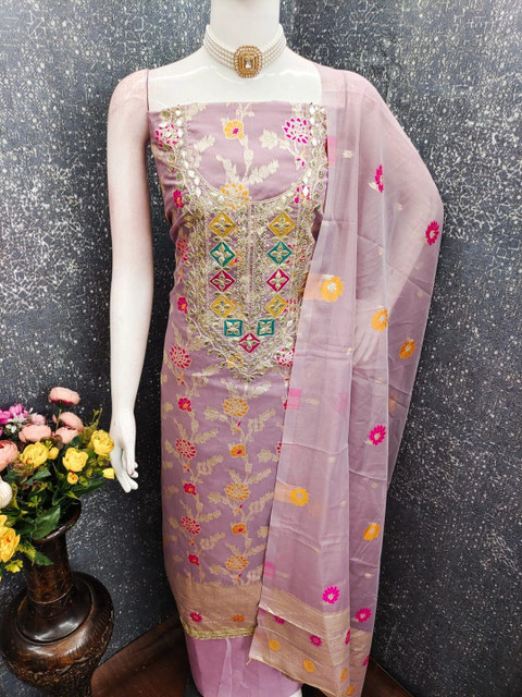 TAVAS Unstitched Dress Material - Image 6