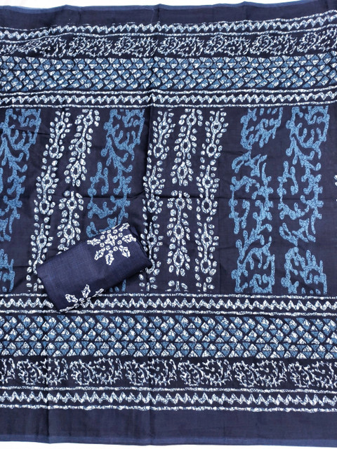 Dhaaga Ghar Printed Pure Cotton Unstitched Dress Material - Image 4