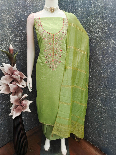 TAVAS Unstitched Dress Material - Image 3