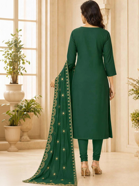 BHAIRAV TEX Embroidered Unstitched Dress Material - Image 3