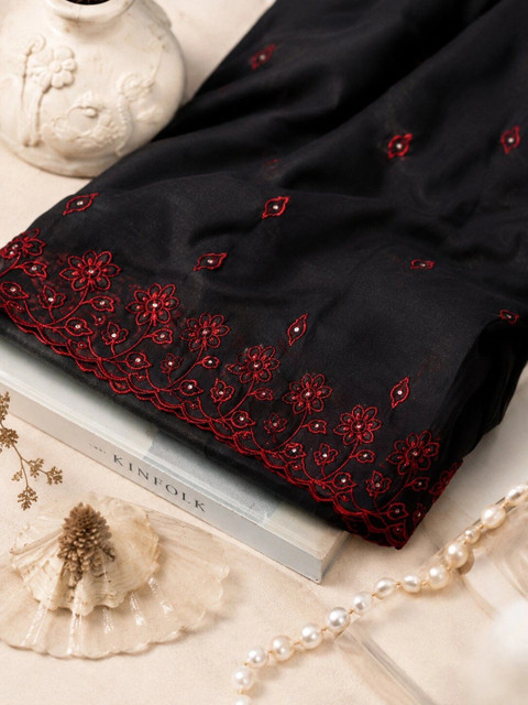 Krishna Tanna Embroidered Unstitched Dress Material - Image 5