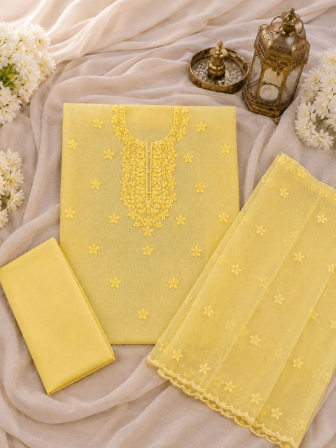 Krishna Tanna Printed Unstitched Dress Material - Image 3