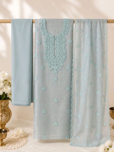 Krishna Tanna Printed Unstitched Dress Material - Image 4