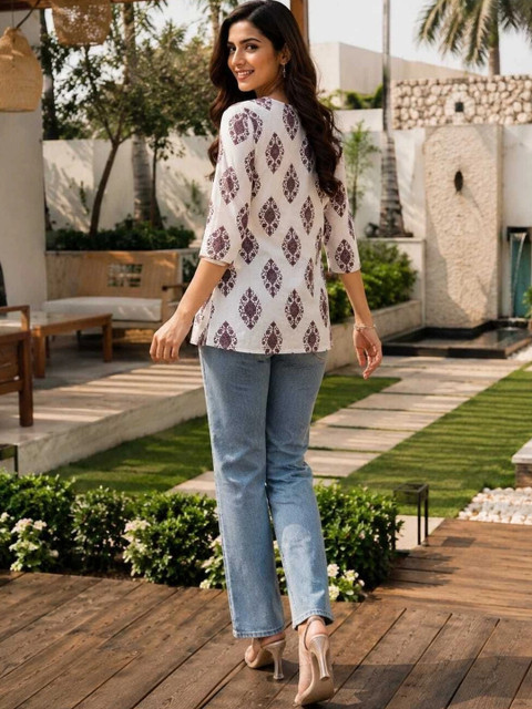 Il filo Women Ethnic Motifs Printed Kurta - Image 2