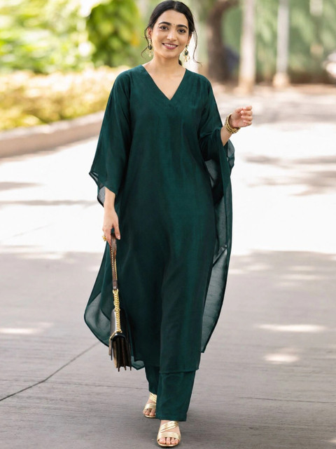 SZN Women Regular Kurta with Trousers