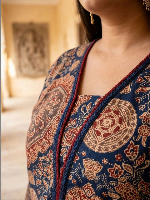 Swasti Women Ethnic Motifs Printed Indie Prints Kurta - Image 6