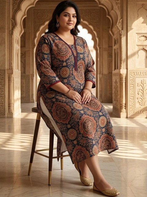 Sztori Women Ethnic Motifs Printed Indie Prints Kurta