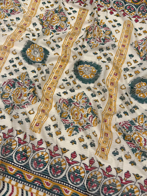 CLEMIRA Printed Pure Cotton Unstitched Dress Material - Image 2